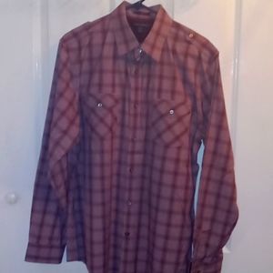 Banana Repuplic Men's Long Sleeve Shirt Large